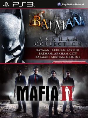 4 juegos en 1 Batman Arkham Collection mas Mafia II Ps3