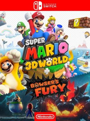Super Mario 3D World mas Bowsers Fury - Nintendo Switch
