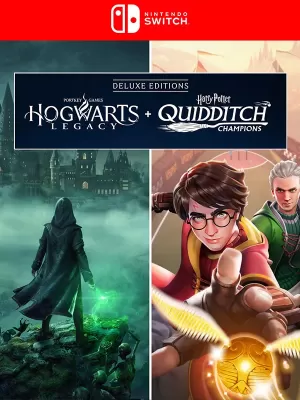 Hogwarts Legacy + Harry Potter: Quidditch Champions Deluxe Editions Bundle - Nintendo Switch